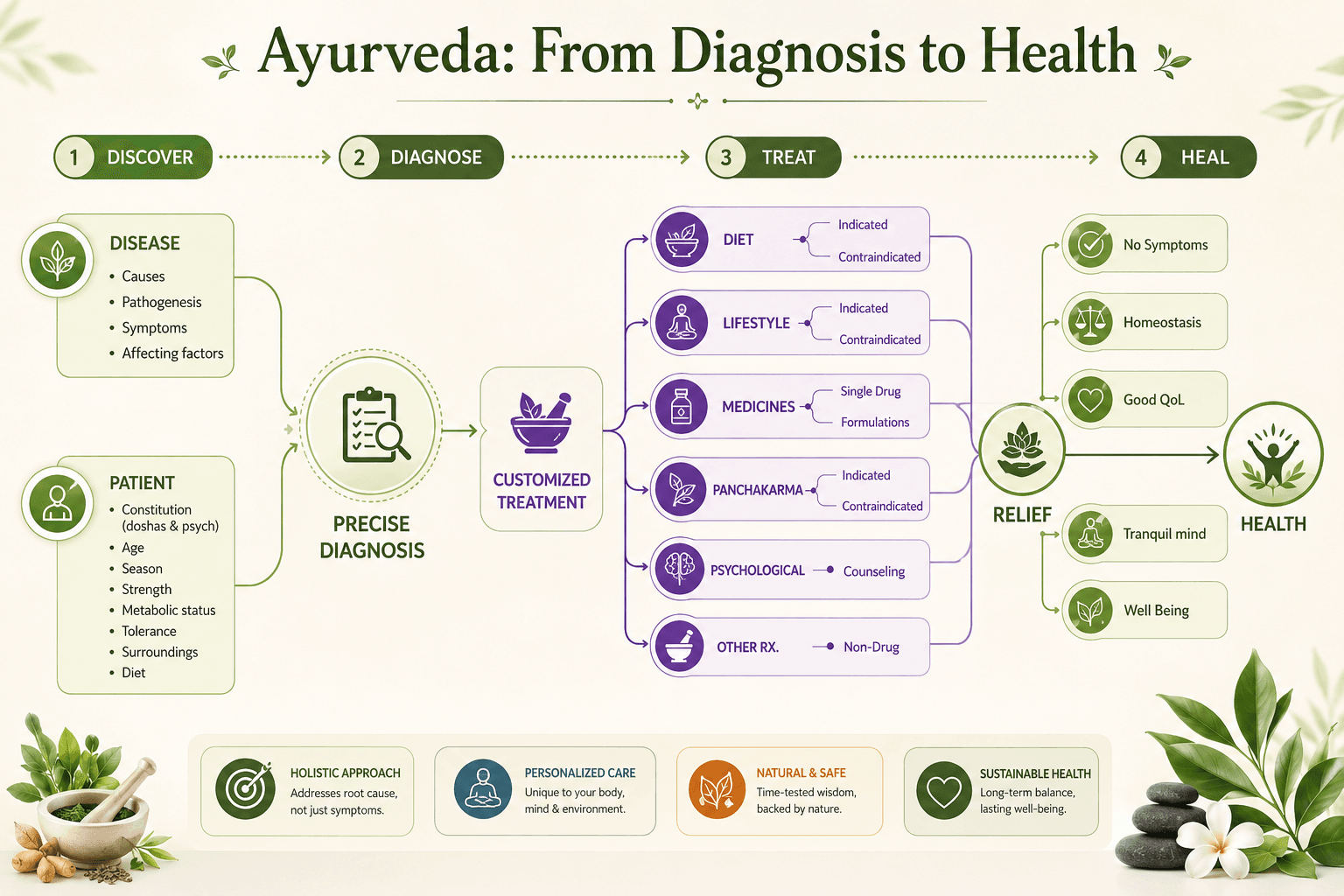 Ayurveda: From Diagnosis to Health